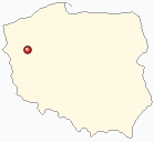 Mapa Polski - Drezdenko