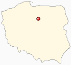 Mapa Polski - Górzno