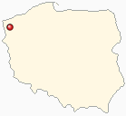 Mapa Polski - Goleniów