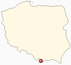 Mapa Polski - Zakopane