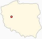 Mapa Polski - Luboń