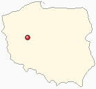 Mapa Polski - Poznań
