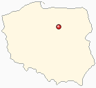 Mapa Polski - Mława
