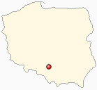 Mapa Polski - Siewierz