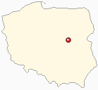 Mapa Polski - Sulejówek