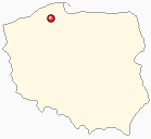 Mapa Polski - Bytów