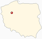 Mapa Polski - Chodzież