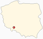 Mapa Polski - Grodków