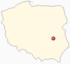 Mapa Polski - Kazimierz Dolny
