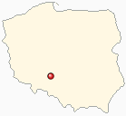 Mapa Polski - Kluczbork