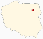 Mapa Polski - Kolno