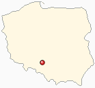Mapa Polski - Lubliniec