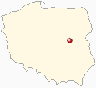 Mapa Polski - Mińsk Mazowiecki