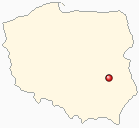 Mapa Polski - Nałęczów