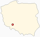 Mapa Polski - Oława