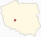 Mapa Polski - Ostrów Wielkopolski