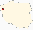 Mapa Polski - Pyrzyce