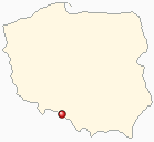 Mapa Polski - Racibórz