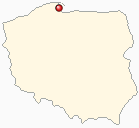 Mapa Polski - Rumia