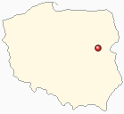 Mapa Polski - Sokołów Podlaski