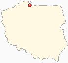 Mapa Polski - Sopot