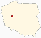 Mapa Polski - Swarzędz