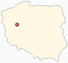 Mapa Polski - Szamotuły