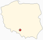 Mapa Polski - Tarnowskie Góry