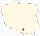 Mapa Polski - Wieliczka