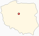 Mapa Polski - Włocławek