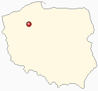Mapa Polski - Złotów