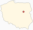 Mapa Polski - Wyszków