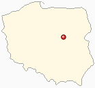 Mapa Polski - Legionowo