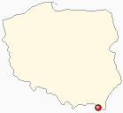 Mapa Polski - Cisna