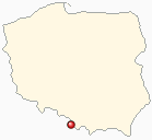 Mapa Polski - Istebna