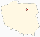 Mapa Polski - Wielbark