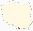 Mapa Polski - Maruszyna