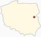 Mapa Polski - Szańków