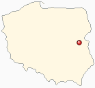 Mapa Polski - Żabce