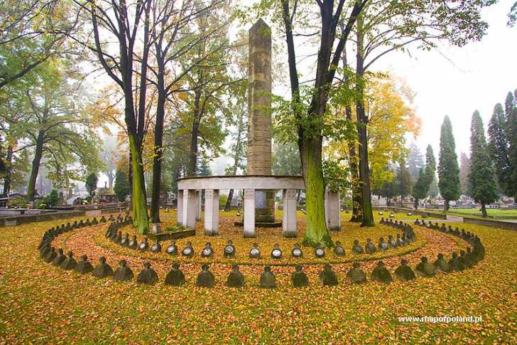 Cmentarz Komunalny - Mauzoleum i Groby Żołnierzy I Wojny Światowej - Nowy Sącz