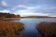 Jezioro Orzysz jesienią - Orzysz