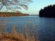 Jezioro Lipińskie w marcu - Klusy