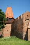 Baszta, fragment muru miejskiego - Opole