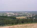 Widok na fabrykę i bloki 2007 - Kunów