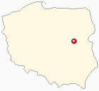 Mapa Polski - Kałuszyn