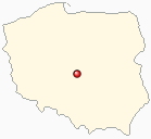 Mapa Polski - Konstantynów Łódzki