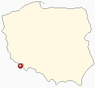 Mapa Polski - Kudowa-Zdrój