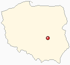 Mapa Polski - Radom