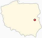 Mapa Polski - Radzyń Podlaski