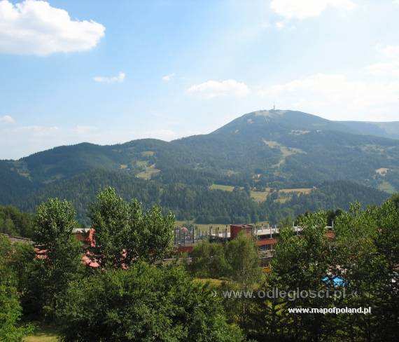 Panorama Beskidów - Szczyrk